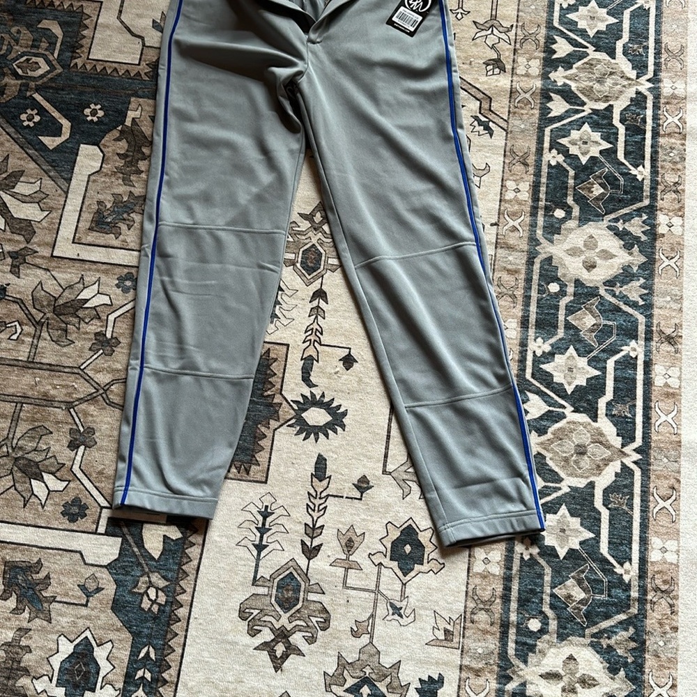 Original DIRTY MIDS Baseball Pants -Royal Blue Piping